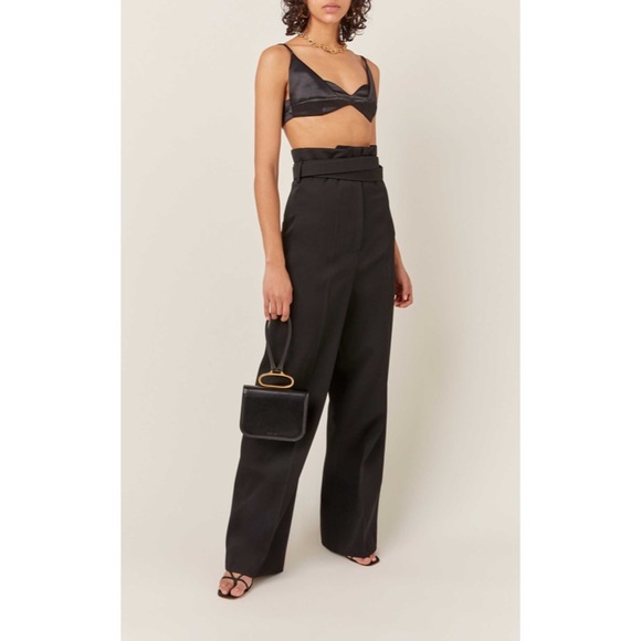 Jil Sander Nikita Satin Bra Top Sz 34 - Picture 3 of 15